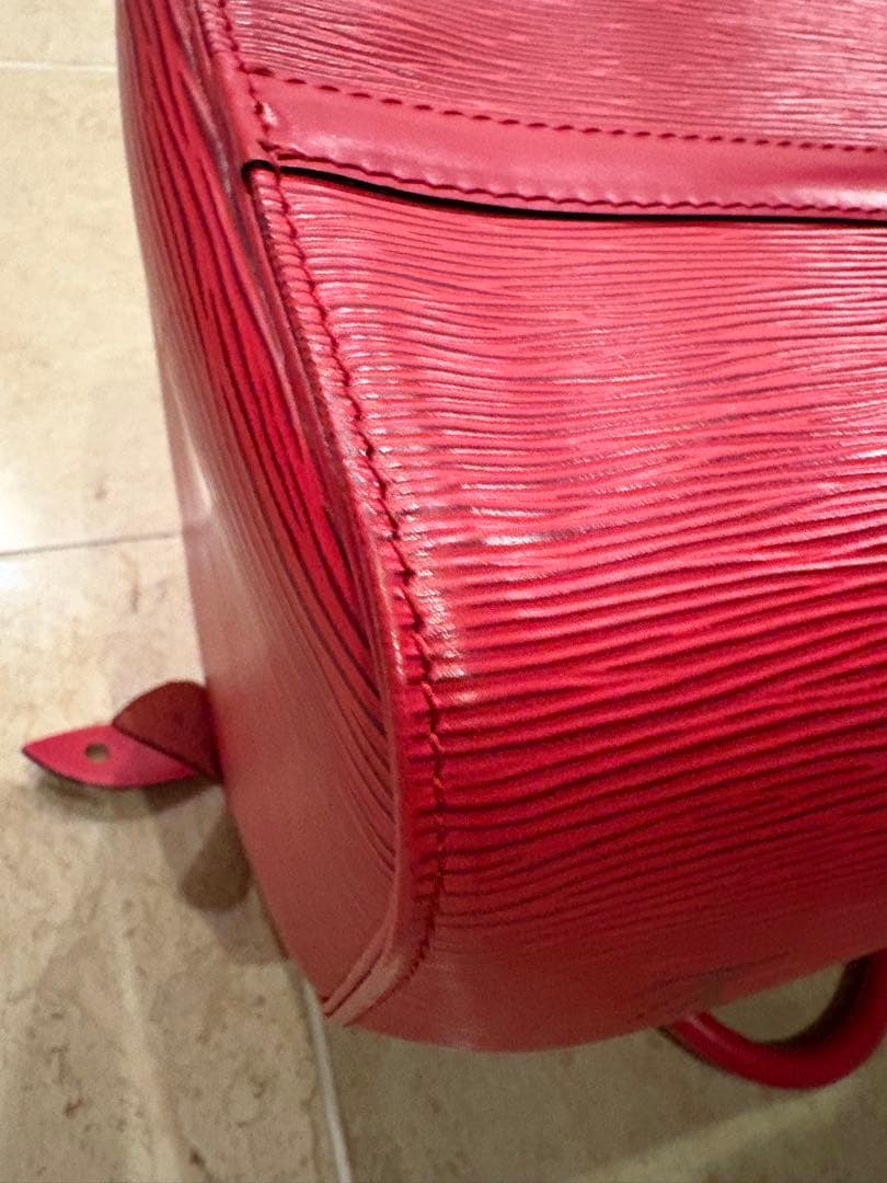 Louis Vuitton エピレザー スピーディ30レッド