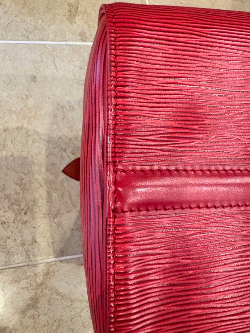 Louis Vuitton エピレザー スピーディ30レッド