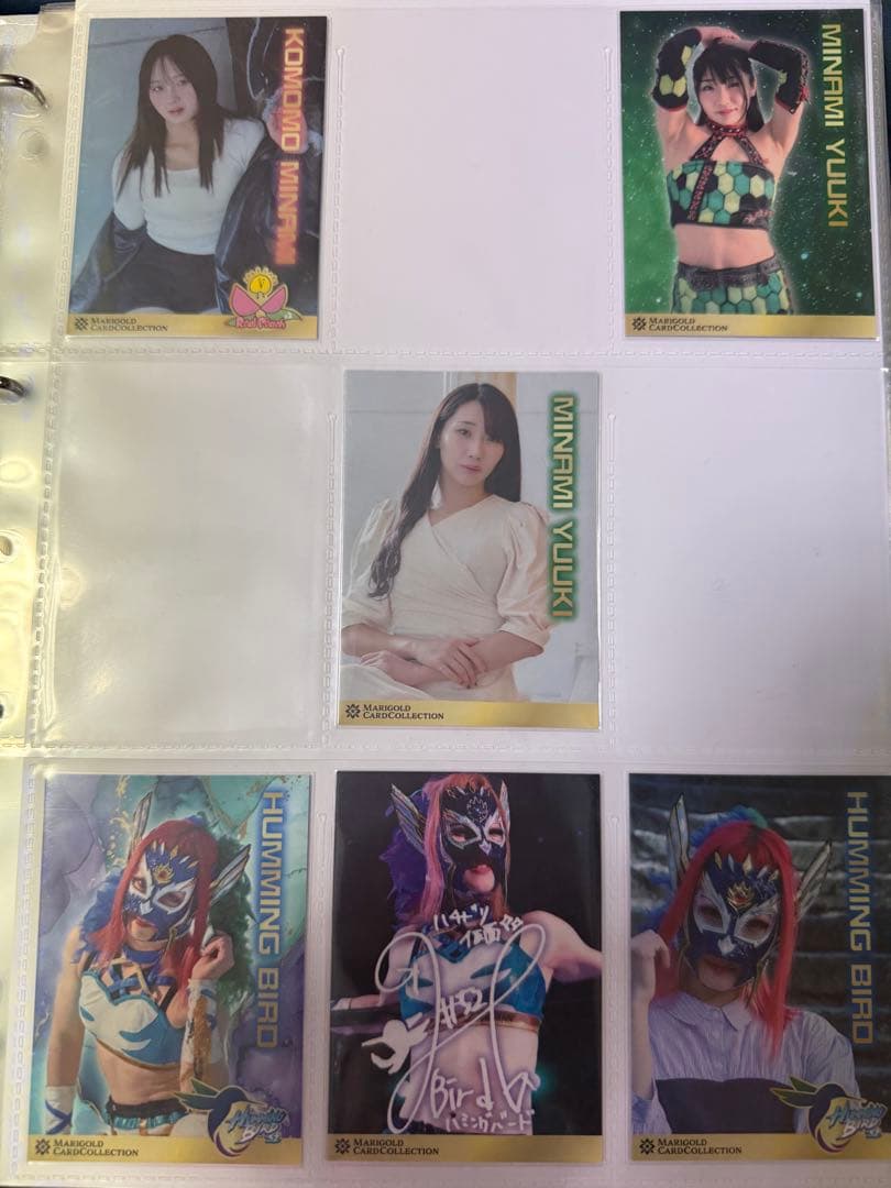 女子プロレス　マリーゴールド　プロレスカード　72種　トレカ