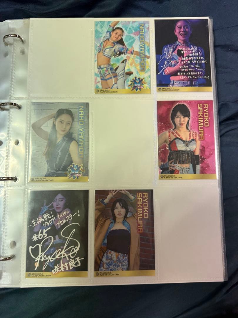女子プロレス　マリーゴールド　プロレスカード　72種　トレカ