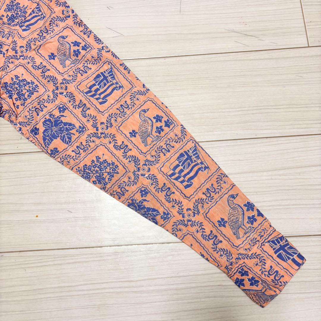 USA製 美品 レインスプーナー アロハシャツ プルオーバー ラハイナセイラー