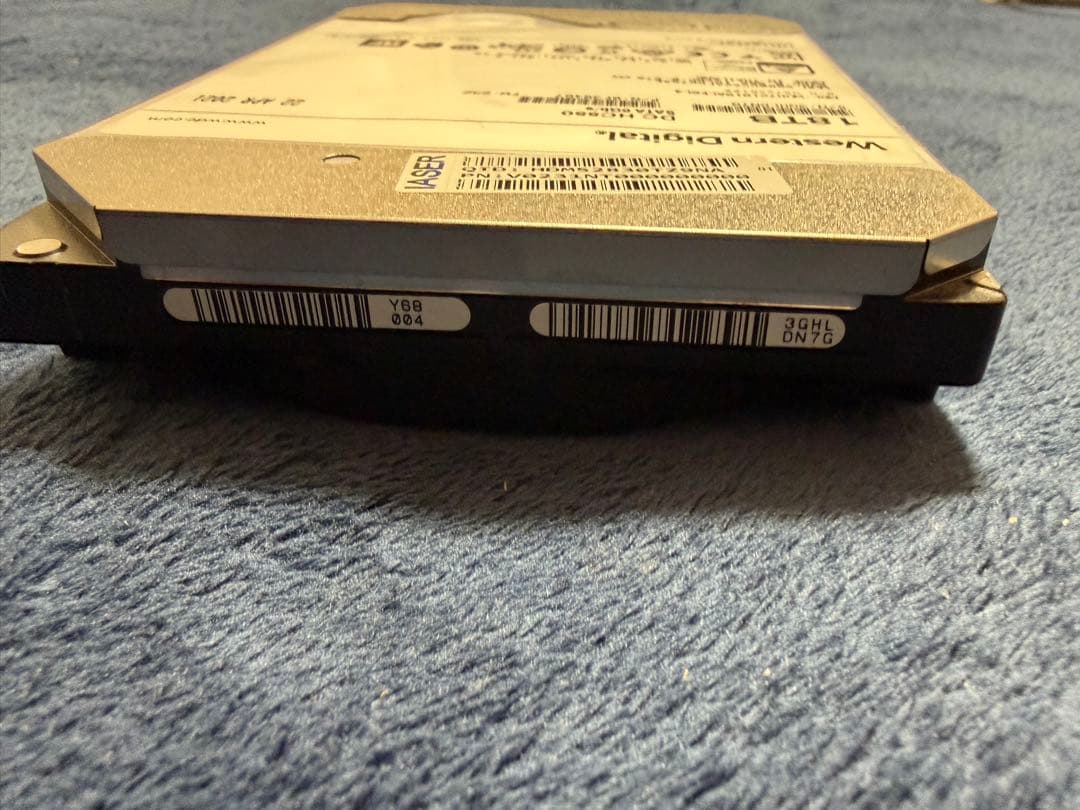 Western Digital DC HC550 18TB 内蔵型ハードディスク