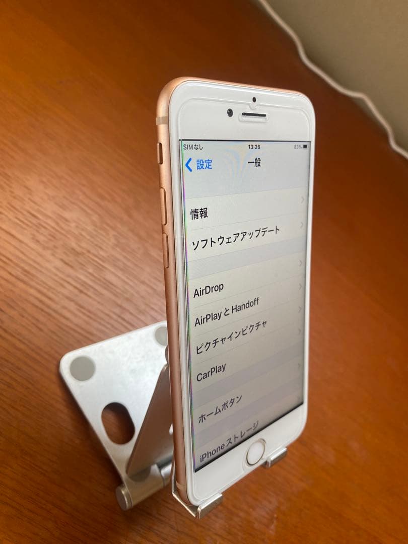 iPhone 8 Gold 64GB SIMフリー 美品 ★iFaceケース付き