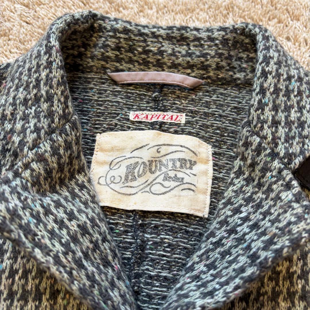 希少 KAPITAL KOUNTRY キャピタル エルボーパッチ ジャケット