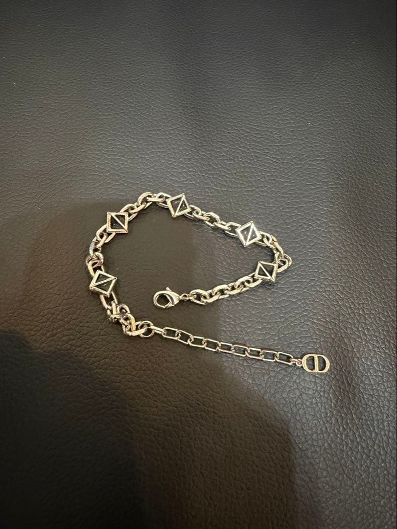 【美品】DIOR ディオール ブレスレット シルバー　正規品