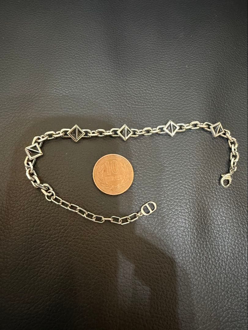 【美品】DIOR ディオール ブレスレット シルバー　正規品