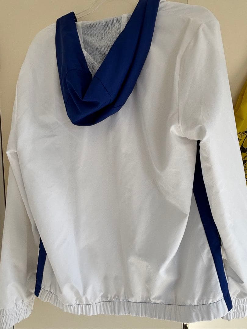 (レア)Lacoste ジャケット ホワイト/ネイビー/グリーン