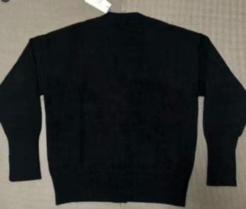 AMI PARIS アミパリスロゴウールカーディガン S