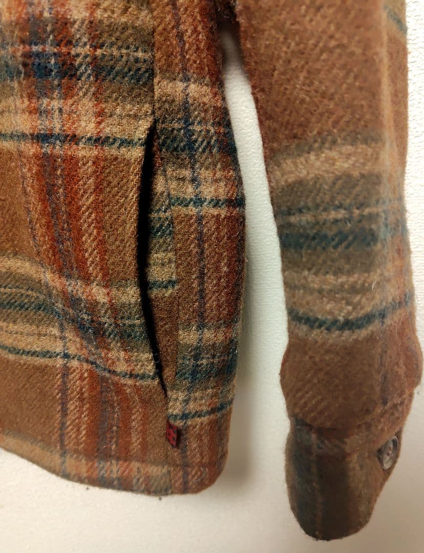 ウールリッチ 裏ボア チェックジャケット