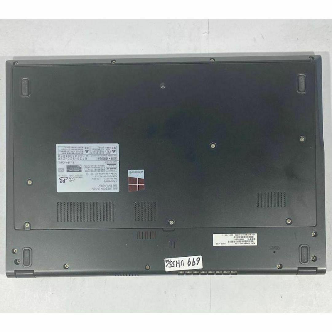 F99【快適SSD！】富士通の小型ノートパソコン Windows11