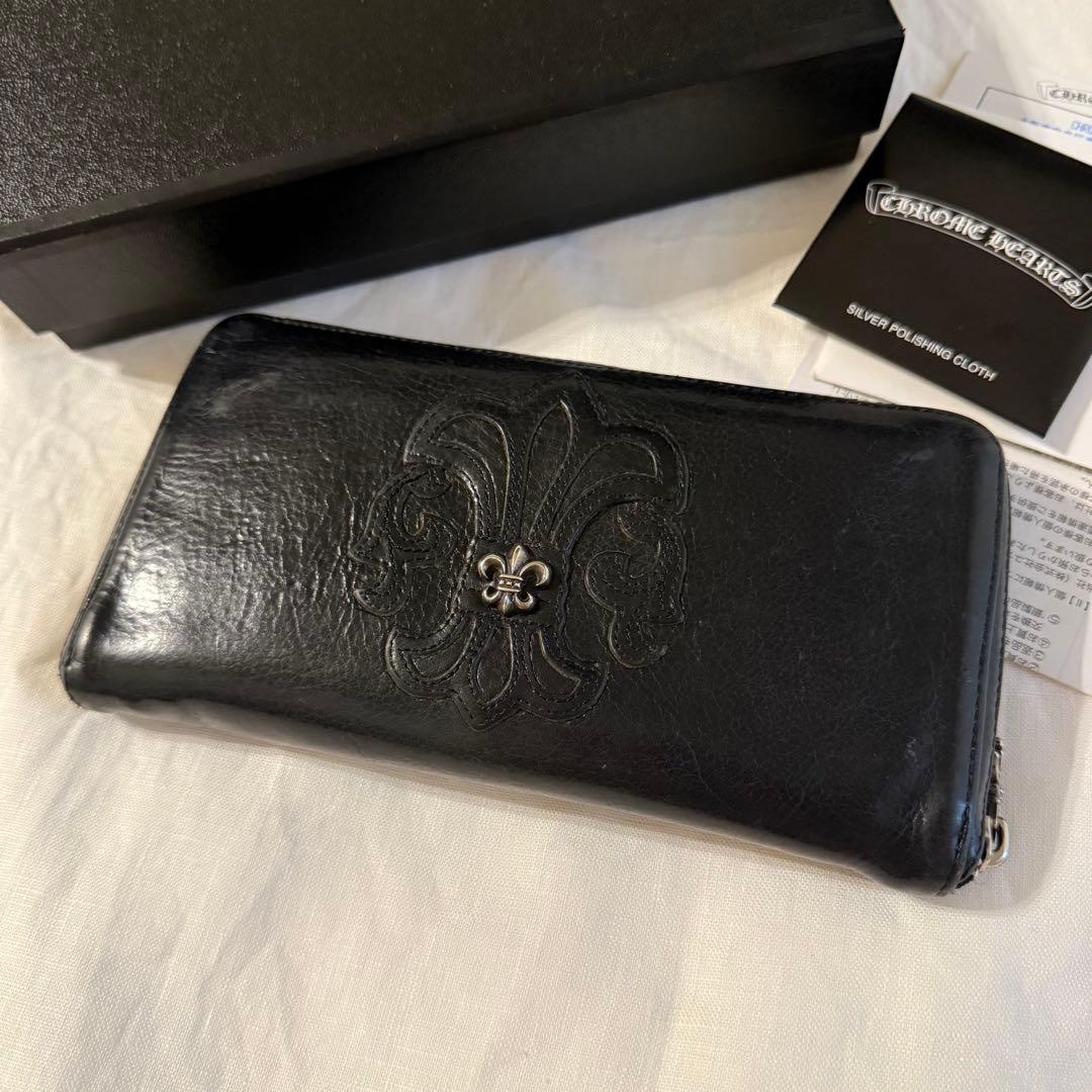 CHROME HEARTS クロムハーツREC F ZIP BS 長財布