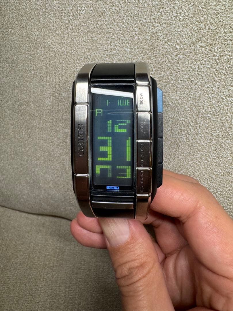 SEIKO ファイナルファンタジー　デジタル腕時計　レア