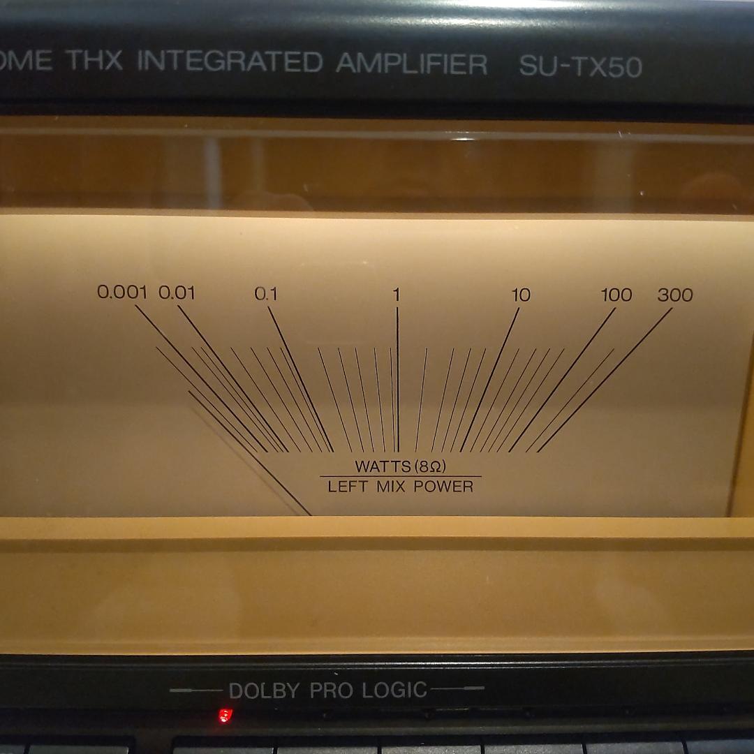 ★廃盤★ 動作品 Panasonic THX SU-TX50 AVパワーアンプ
