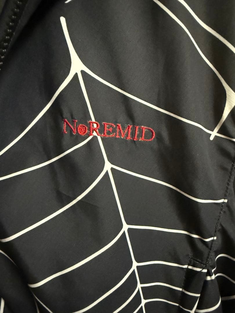 ジャケット・アウター NoREMID SPIDER JACKET-BLACK
