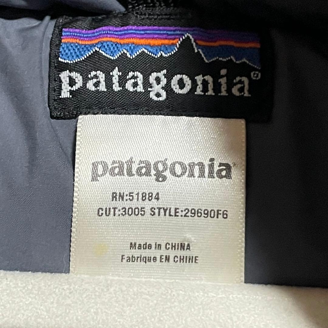 【06年希少】パタゴニア ルビコンパフジャケット Y2K テック系 カーブ縫製