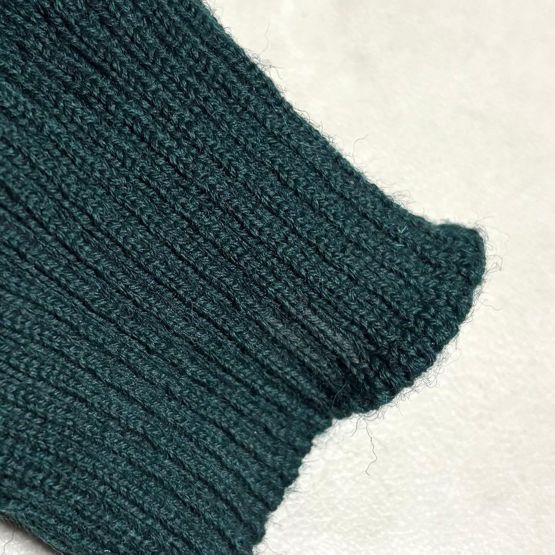 デッドストック 80s～90s SAINT JAMES 肩ボタン ウール ニット