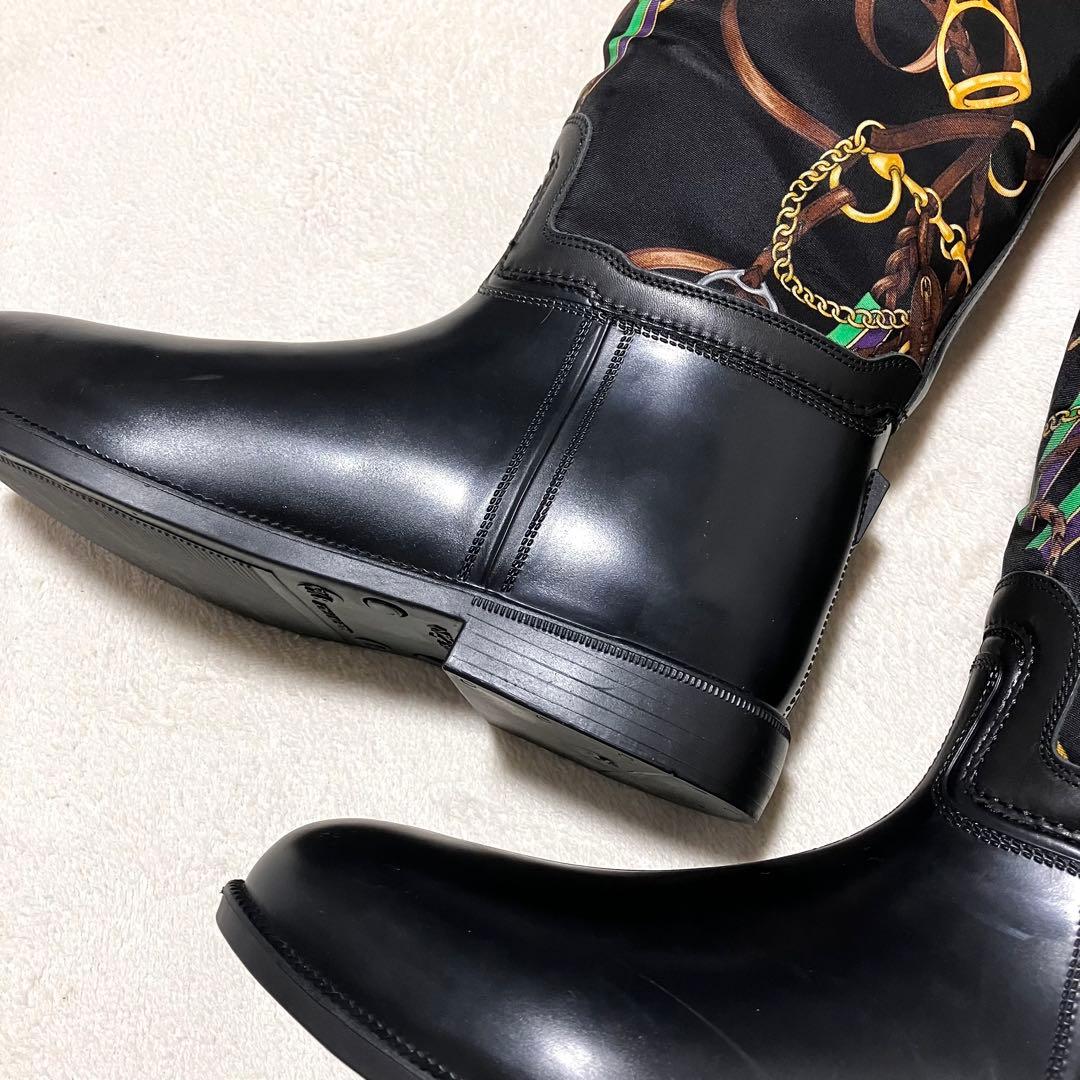 希少・高級ライン✨ラルフローレン MCMLXVII レザー 異素材 ロングブーツ