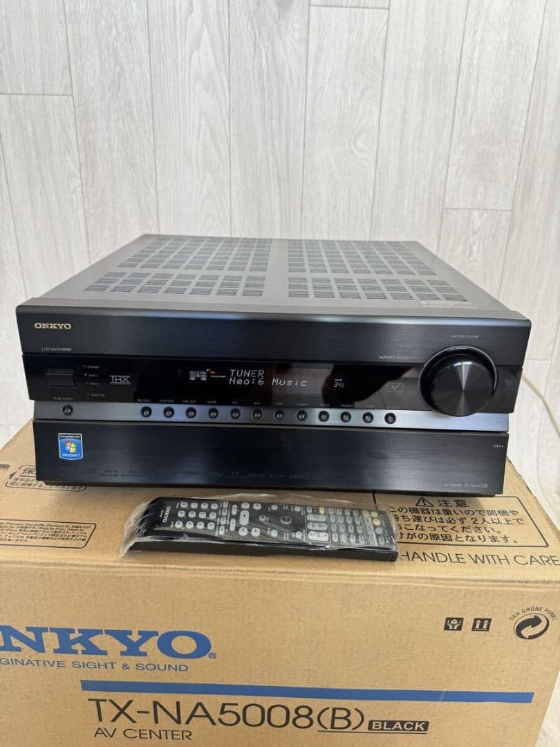 【ほぼ未使用品】ONKYO TX-NA5008｜物量投入型AVアンプ【希少品】