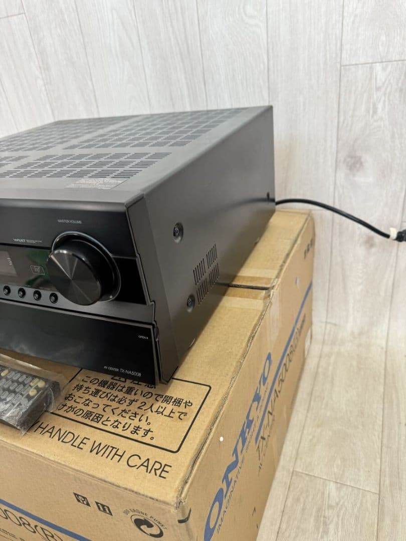 【ほぼ未使用品】ONKYO TX-NA5008｜物量投入型AVアンプ【希少品】