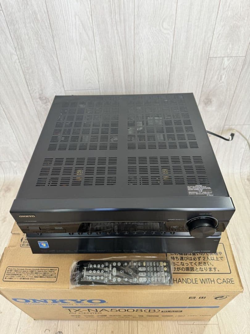 【ほぼ未使用品】ONKYO TX-NA5008｜物量投入型AVアンプ【希少品】