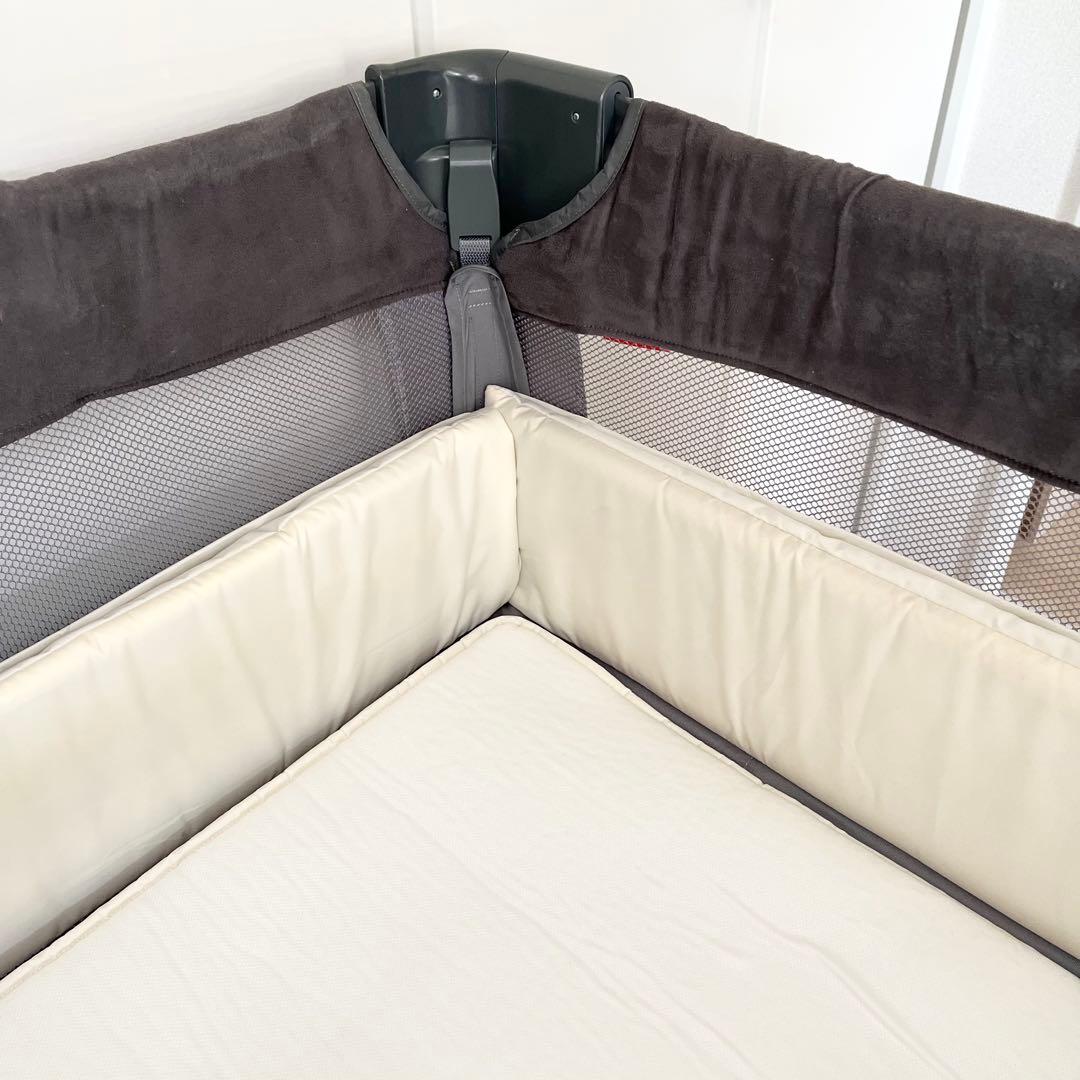 【送料無料】Aprica ココネルエアープラスAB ベビーベッド マットレス付き