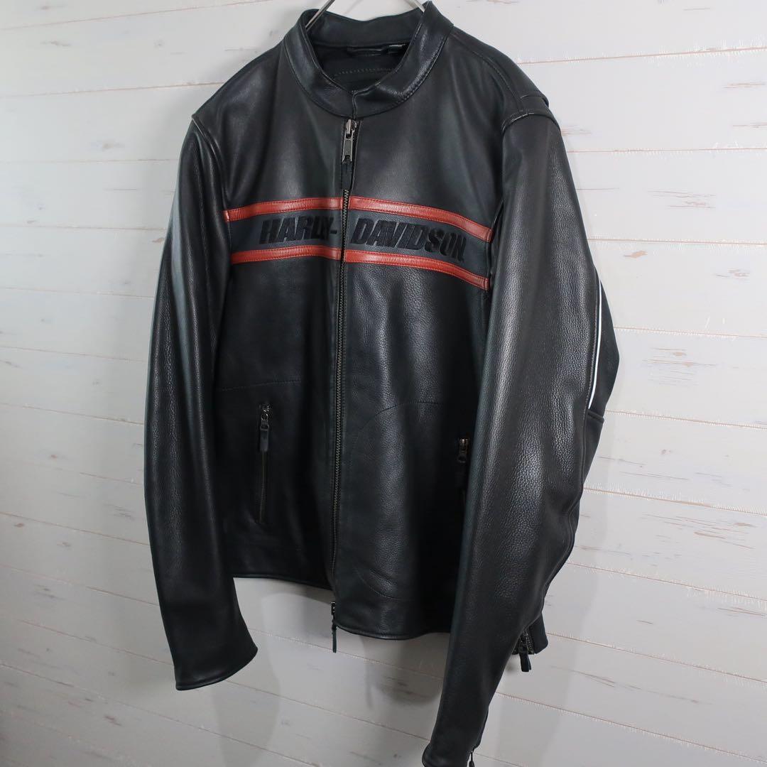 【美品】ハーレーダビッドソン ビクトリー・レーンII レザージャケット M.
