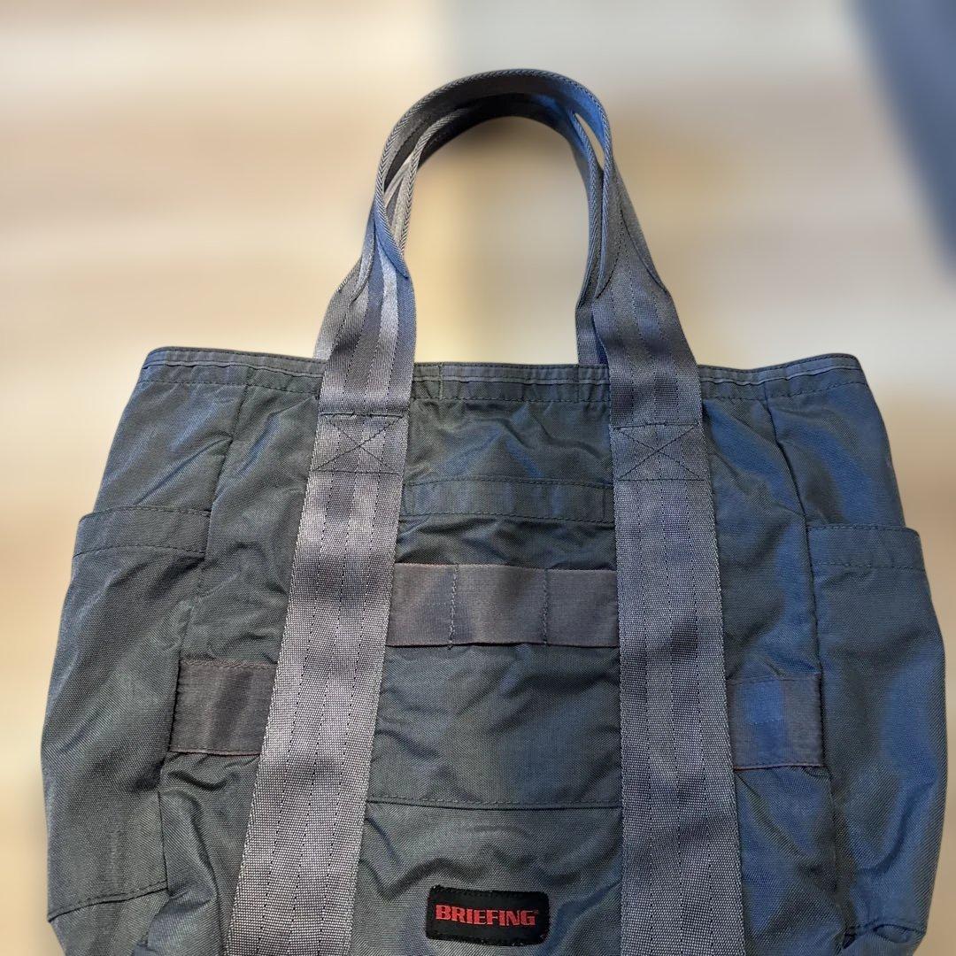 BRIEFING グレー トートバッグ