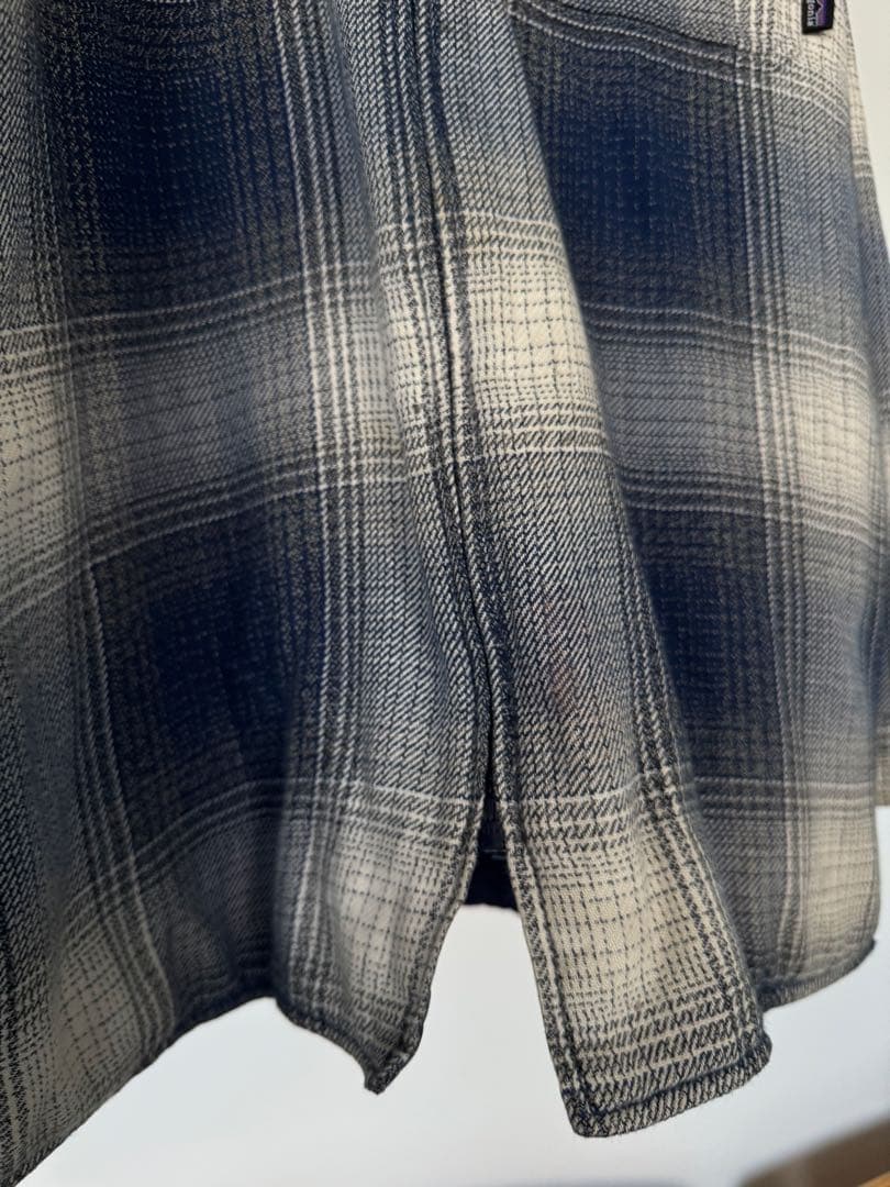 patagonia オンブレ シャドー リバーシブル ネルシャツ