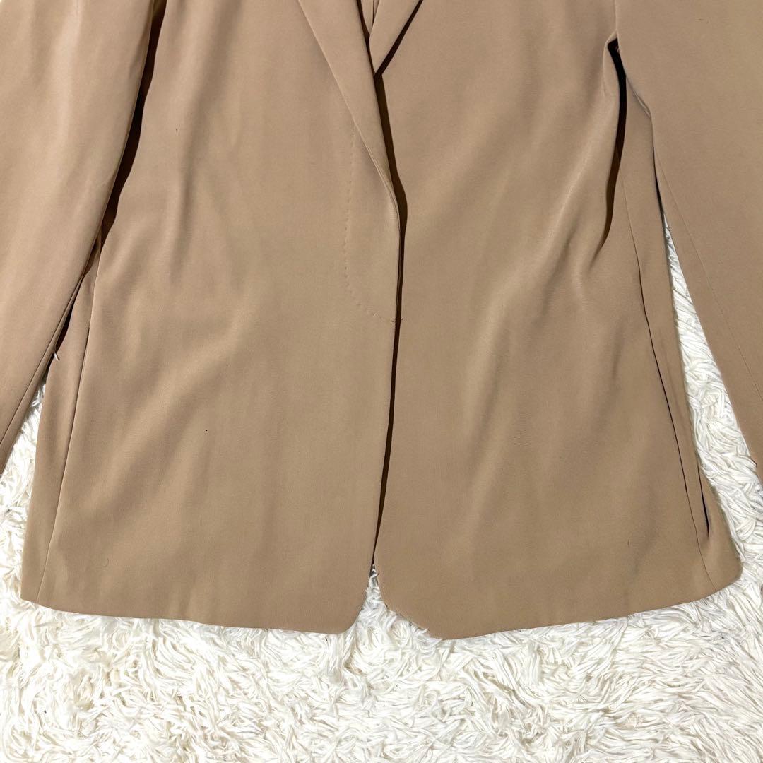 ✨極美品✨Max Mara大きいサイズ　パンツセットアップ　ベージュ　ストレッチ