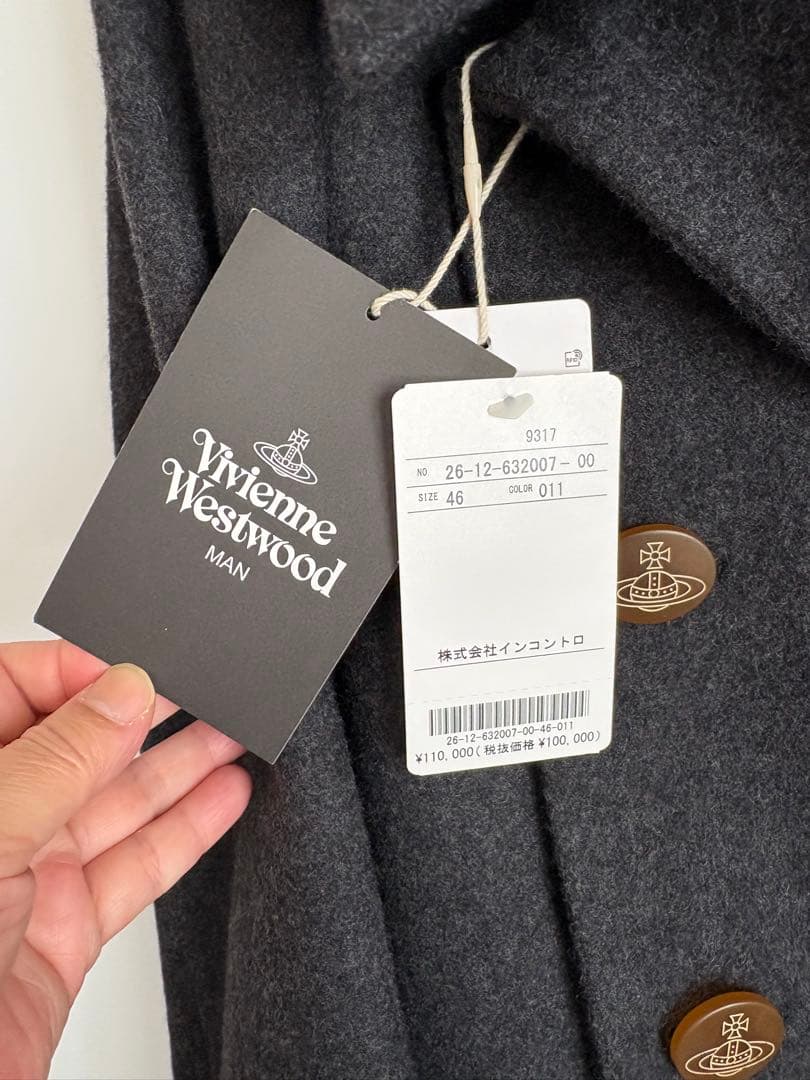新品Vivienne Westwood MAN ヴィヴィアンウエストウッドコート