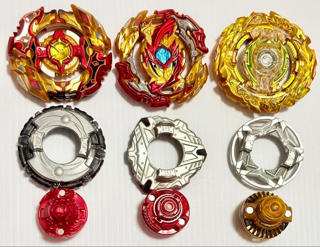 ベイブレードバースト 歴代スプリガン まとめ売り 限定含む シューター付き