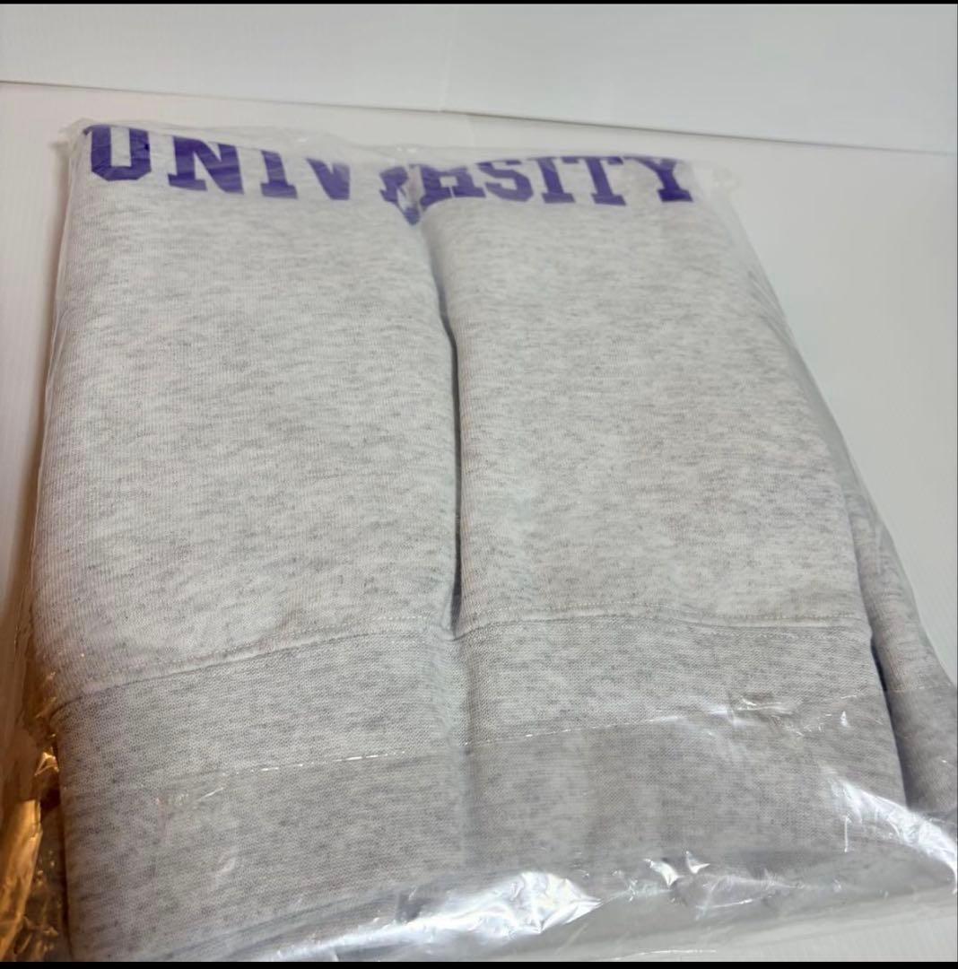 亀*様 ZOZO 関西六大学　同志社大学 カレッジロゴ コラボ　スウェット　グレ