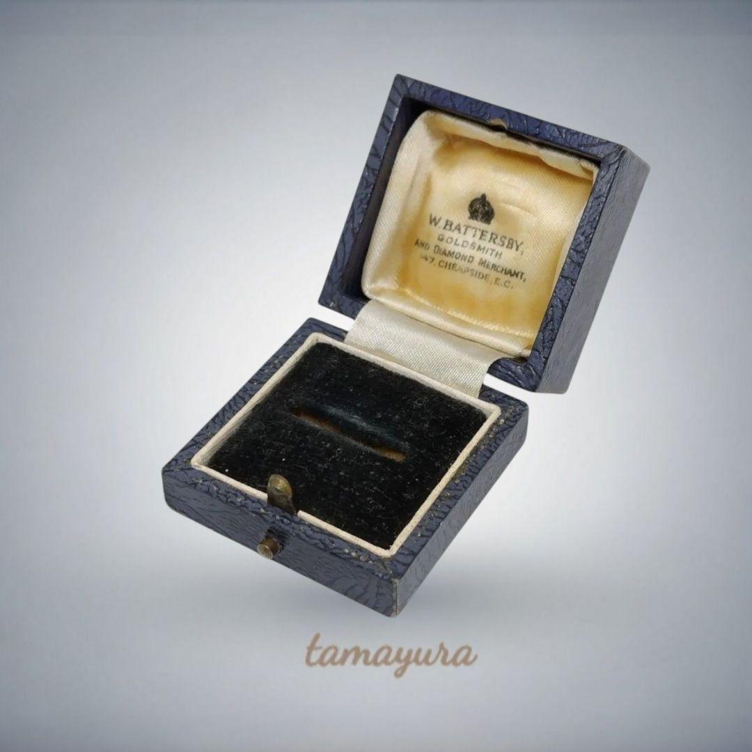 レア　英国アンティーク　W Battersby リングケース イギリス