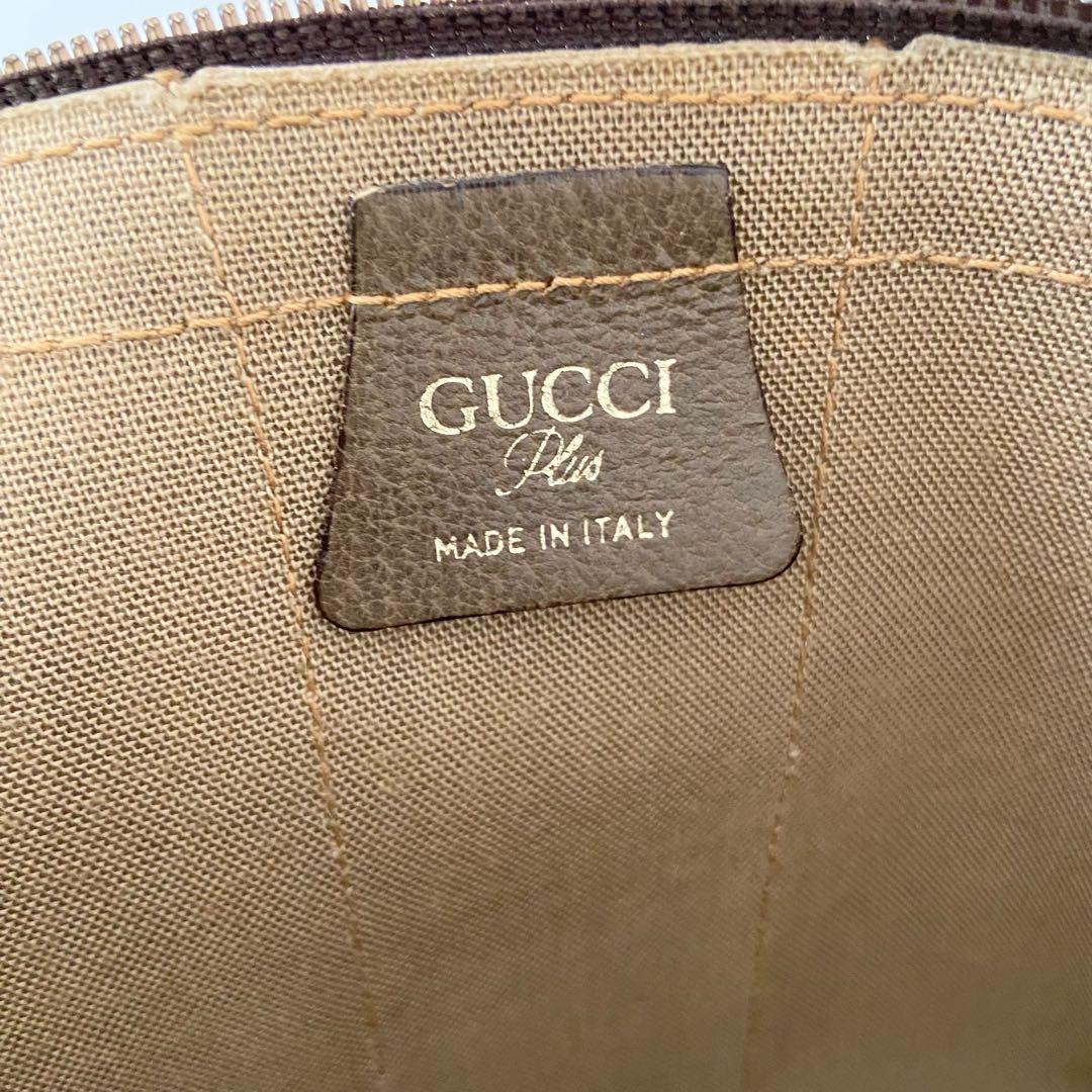 【希少】GUCCI オールドグッチ グッチプラス ボストンバッグ GGスプリーム