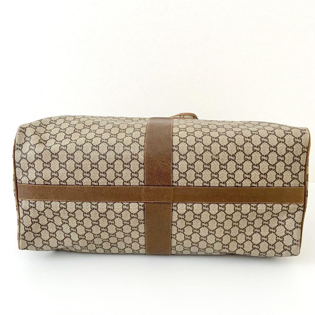 【希少】GUCCI オールドグッチ グッチプラス ボストンバッグ GGスプリーム