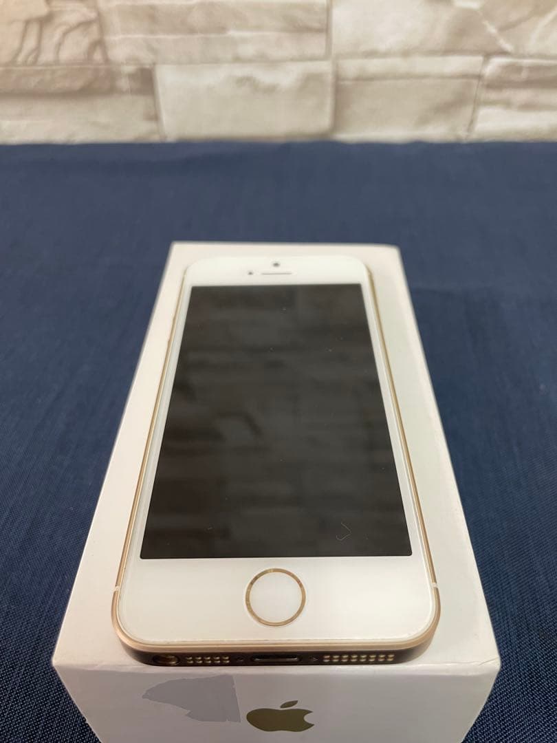 iPhone SE 第1世代16GB ゴールド　バッテリー容量87%