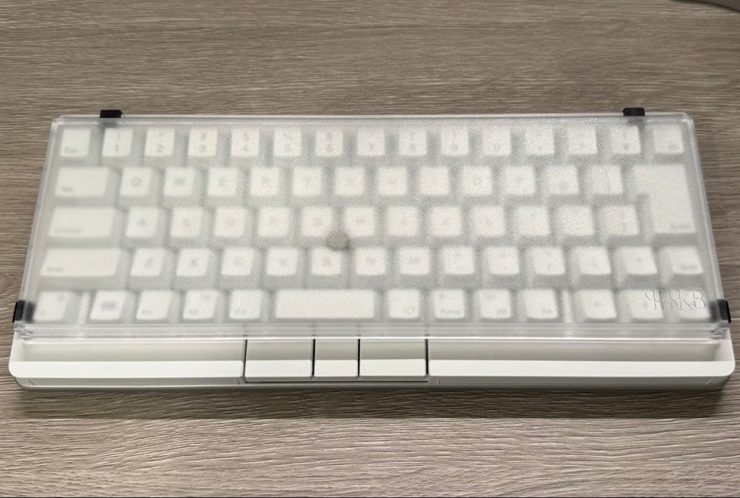 PFU HHKB Studio（日本語配列 / 雪） 裏面マット、専用ルーフ付