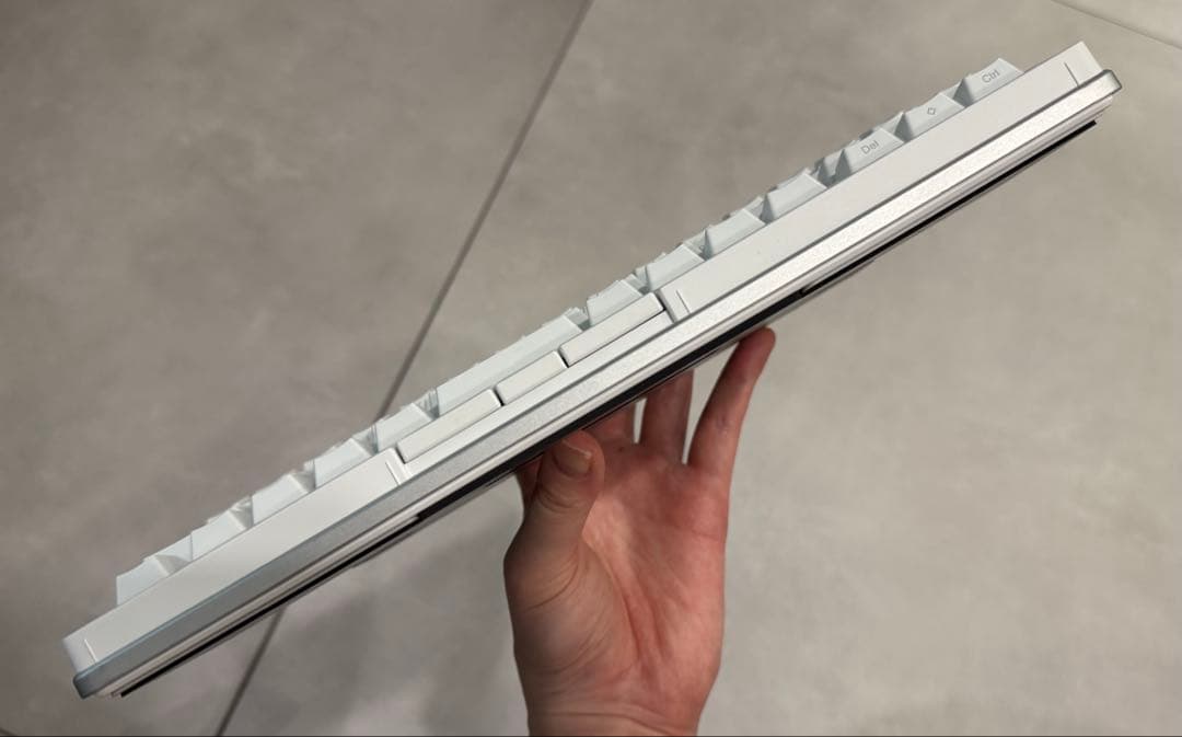 PFU HHKB Studio（日本語配列 / 雪） 裏面マット、専用ルーフ付