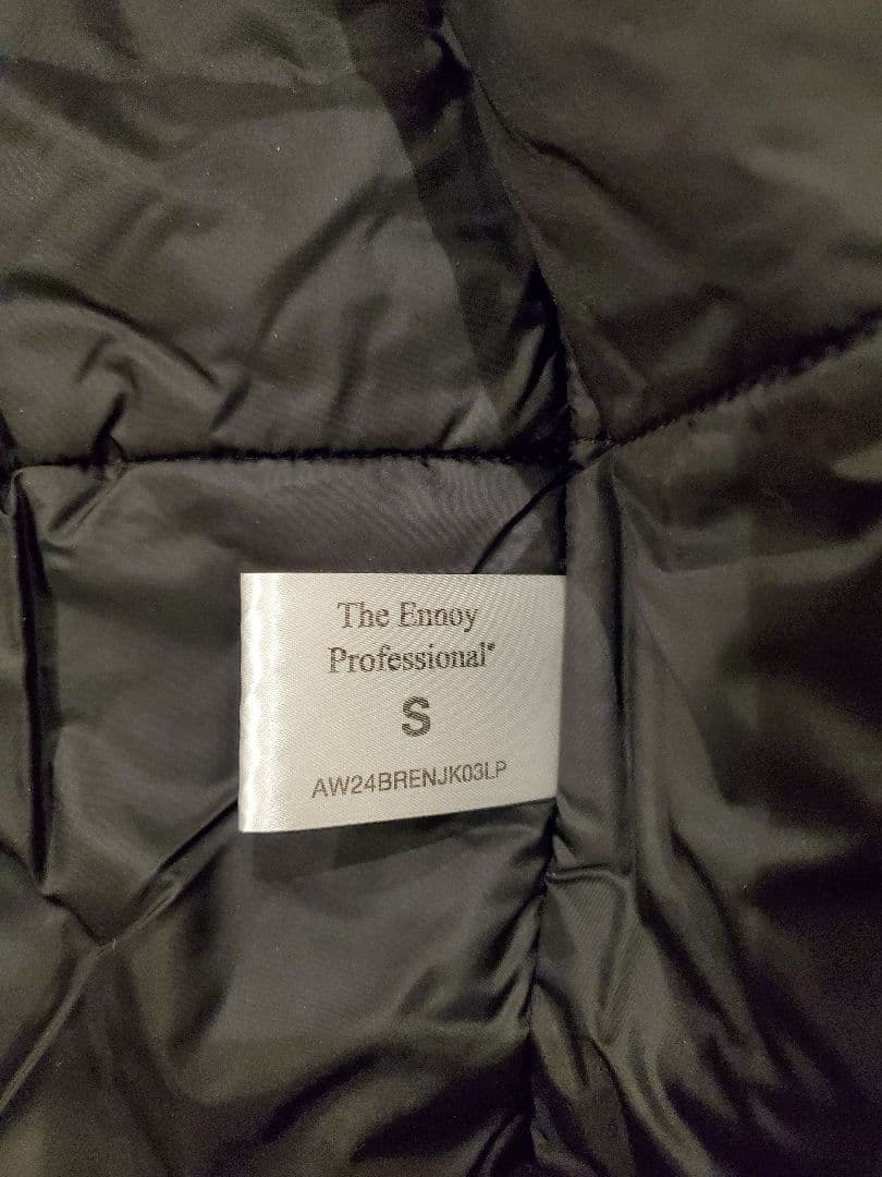 ジャケット・アウター ennoy PROFESSIONAL PADDED SETUP GRAY S