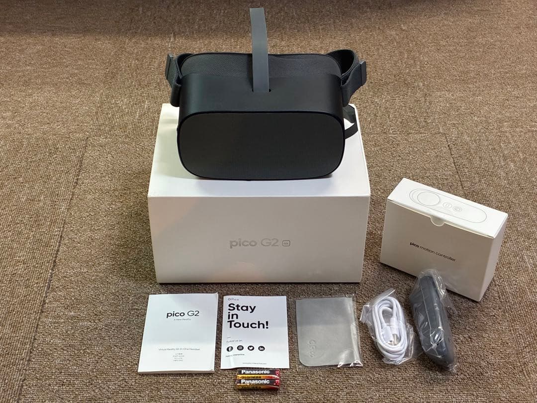 【動作確認済み】Pico G2 4K スタンドアローン型VR ゴーグル