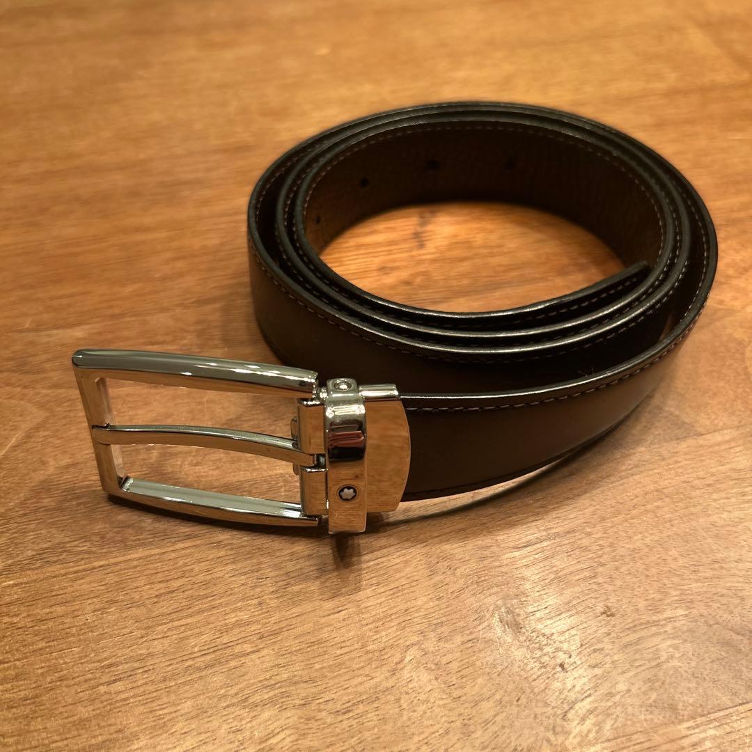 Mont Blanc 革ベルト　ブラック
