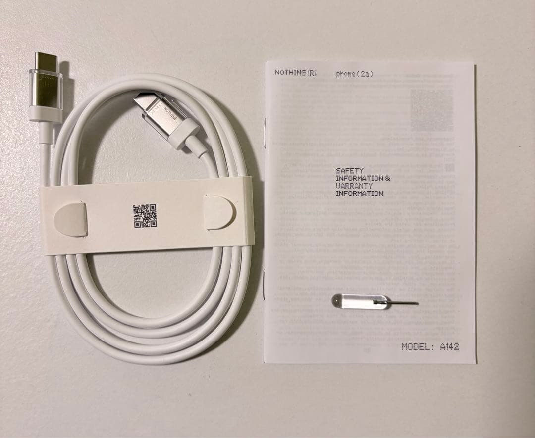 【値下げしました！】nothing phone 2a 128GB ミルク