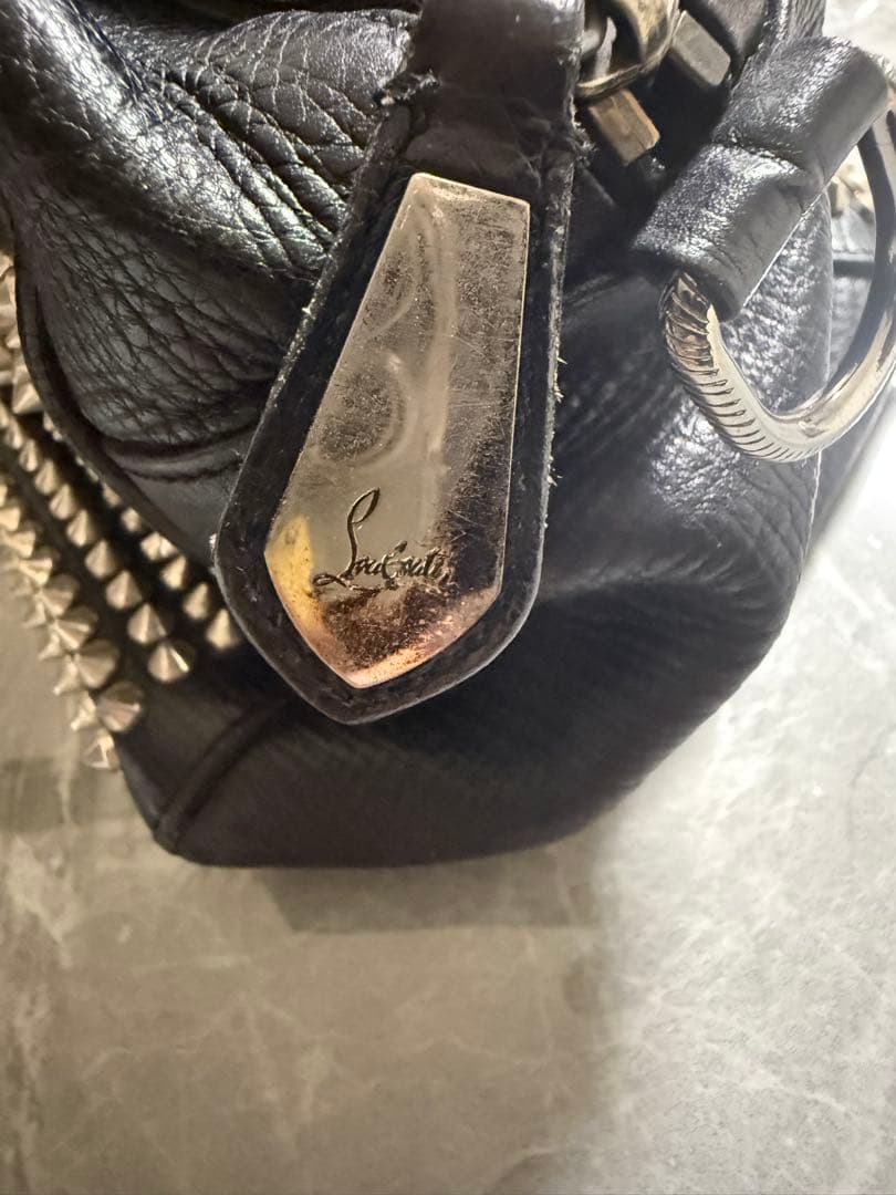 Christian Louboutin トートバッグ 黒　もう手に入らないです❗️