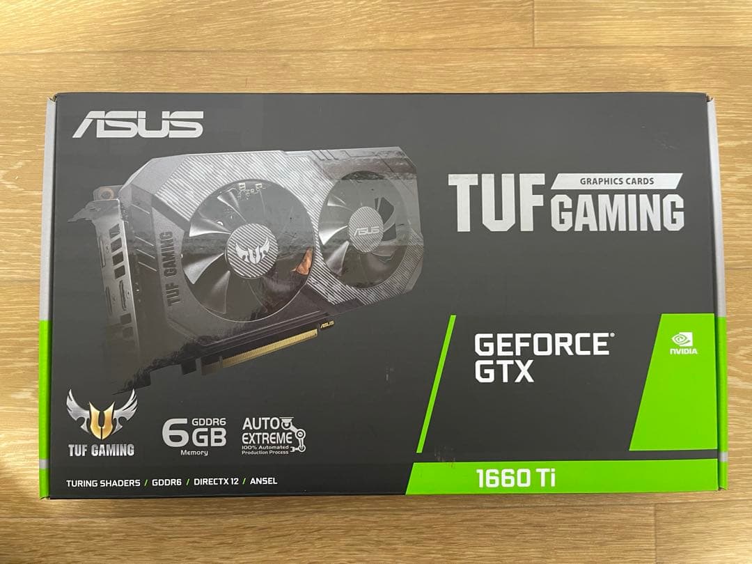 グラフィックボード・グラボ・ビデオカード ASUS TUF Gaming GeForce GTX 1660 Ti 6GB