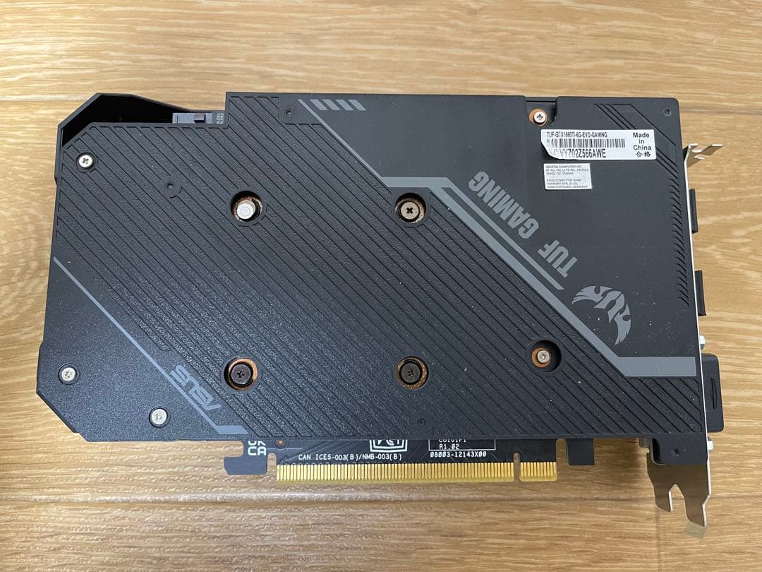 グラフィックボード・グラボ・ビデオカード ASUS TUF Gaming GeForce GTX 1660 Ti 6GB