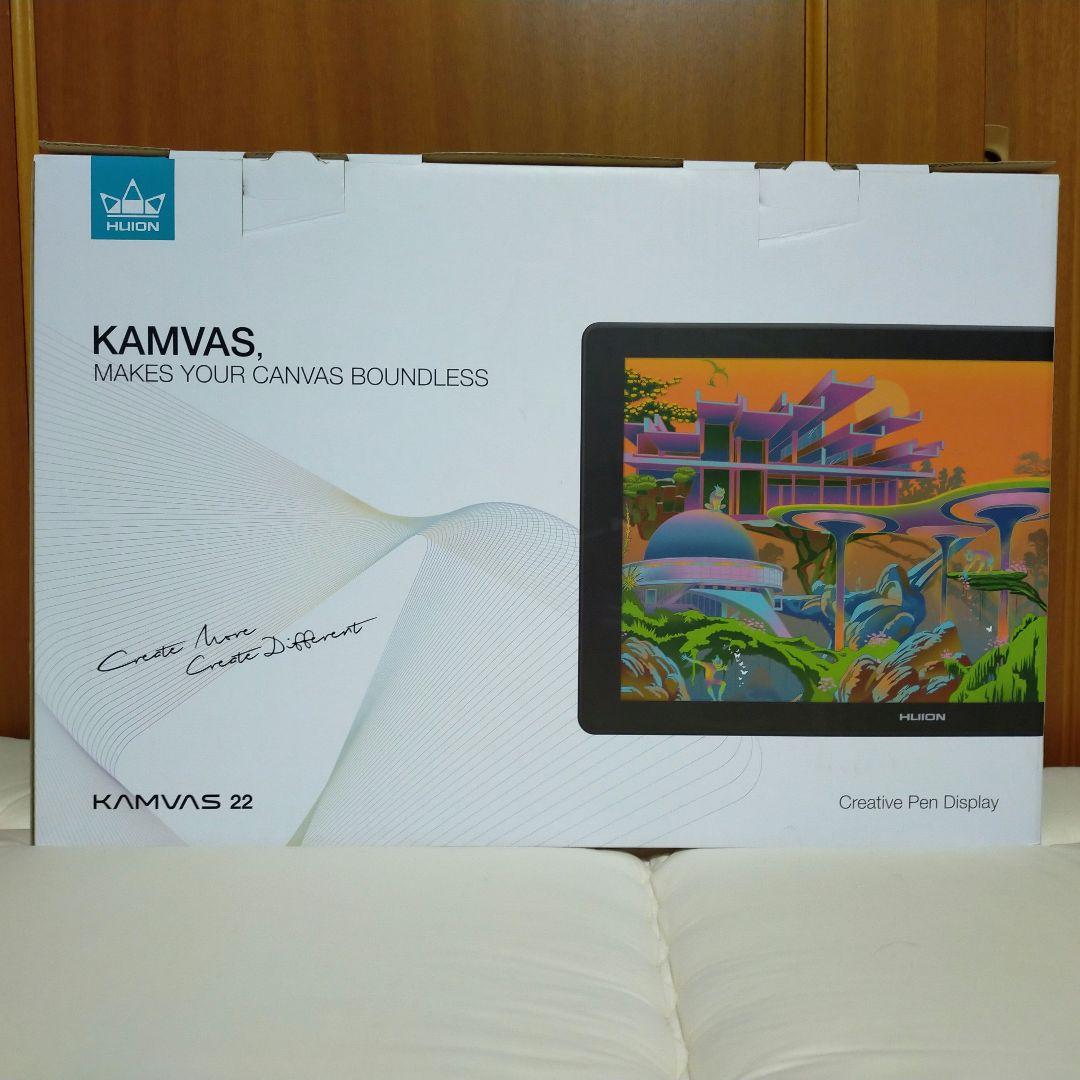 HUION　KAMVAS 22　液晶ペンタブレット