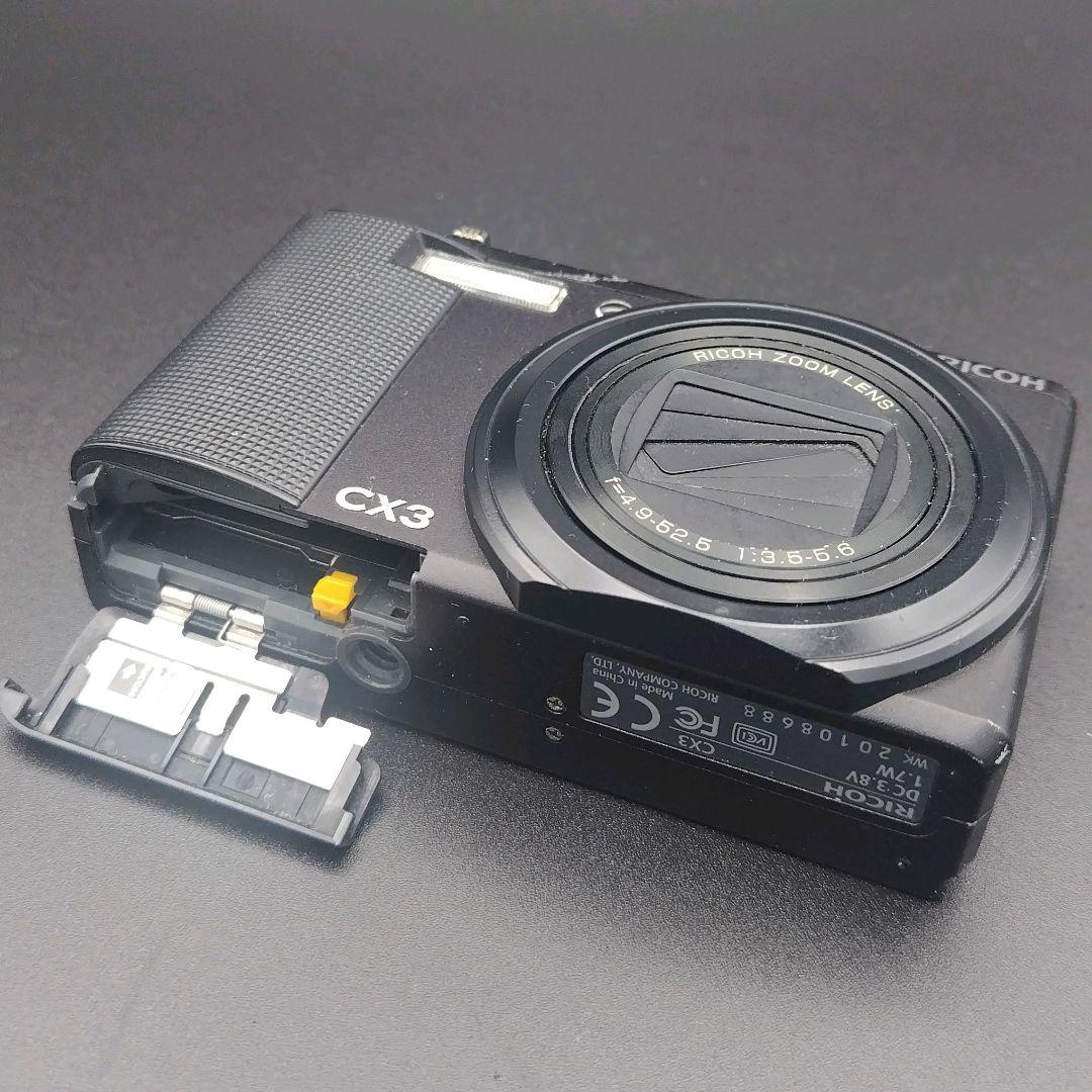 RICOH CX3　コンデジ　バッテリー・充電器付き　動作確認済