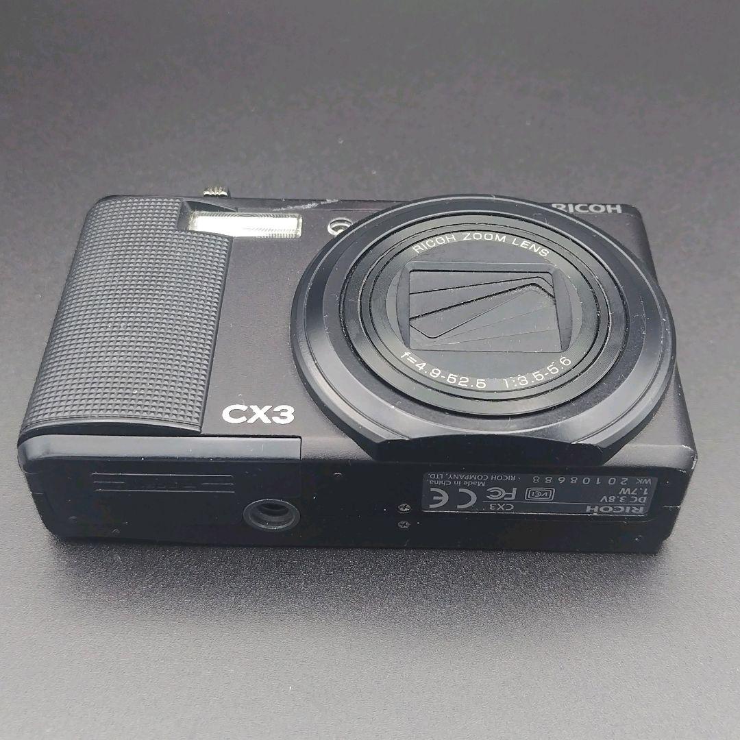 RICOH CX3　コンデジ　バッテリー・充電器付き　動作確認済