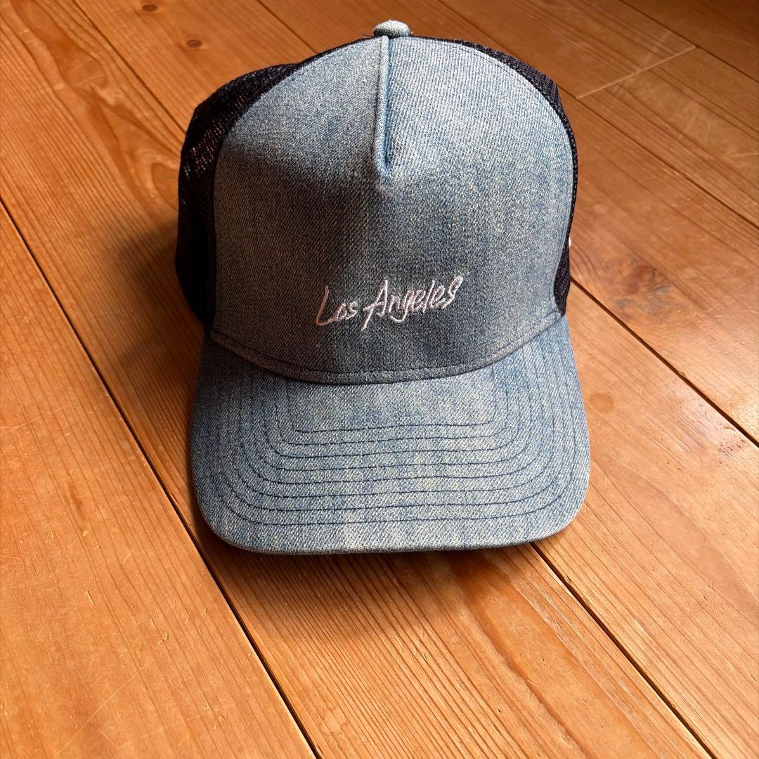 デニムトラッカーキャップ Los Angeles