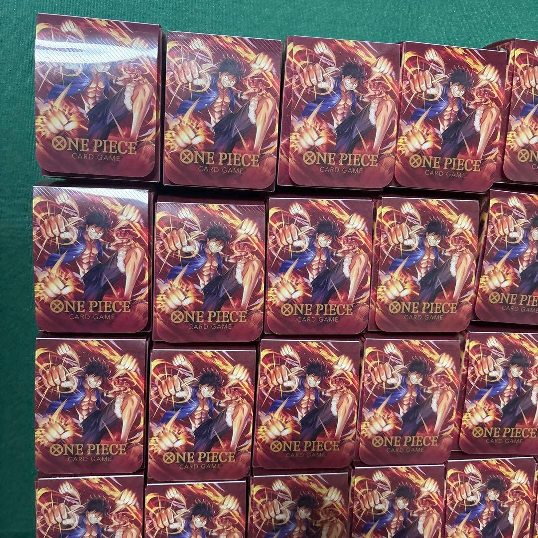 ワンピースカード 三兄弟の絆 デッキケース 30個セット ルフィ サボ エース